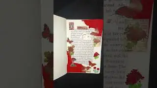 red colour themed journal ideas 🎀