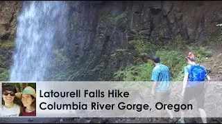 Latourell Falls Hike - Columbia River Gorge, Oregon