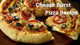 Cheese Explosion Delight: Homemade Cheese Burst Pizza