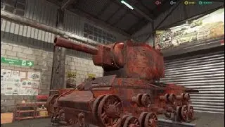 Digging up a tank (Tank Mechanic Simulator )