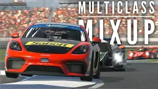 IRACING Multiclass Porsche Cayman GT4 Indianapolis Motor Speedway LMP3