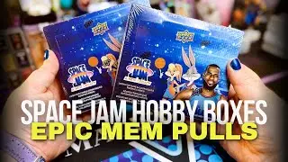 Epic Memorabilia Pulled From Space Jam Hobby Boxes