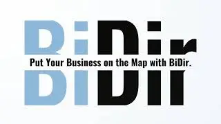 Put Your Business on the Map with BiDir.