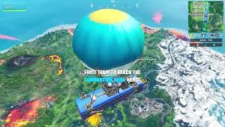 Fortnite - Fortbyte #04 Accessible by skydiving through the rings above Loot Lake