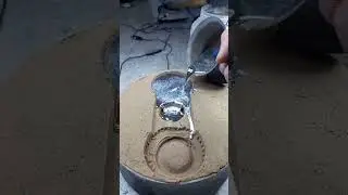 #DIY a Statisfaying melting metal craft #SHORTS