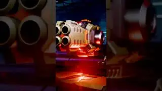 Heaviest fragment gun 14 ever😈🔫 #gaming #viralvideo #mecharenarobotshowdown