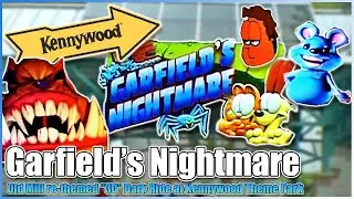 😺Garfield's Nightmare🙀Dark Ride🐈Kennywood Park👓3D Glasses Version