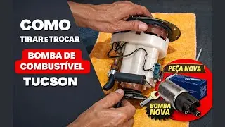 Como Tirar e Trocar a Bomba de Combustível da Hyundai Tucson ou Sportage 2 0 16v