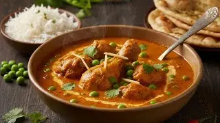 Chicken matar gravy/chicken masala 