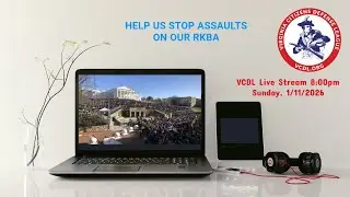 VCDL Pre-Lobby Day Live Stream - Legislative Update