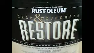 Rustoleum Deck & Concrete Restore