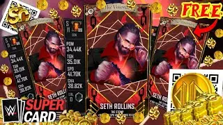 *5* БЕСПЛАТНЫХ🔥 КАРТ СОБЫТИЯ EON SETH ROLLINS!! *НОВЫЙ* КОД! WWE SuperCard
