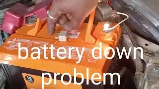 Battery down problem jar se khatam || Battery discharge problem#battrey
