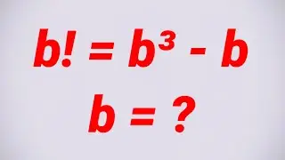 A Nice Factorial Math Simplification Question | How to solve?