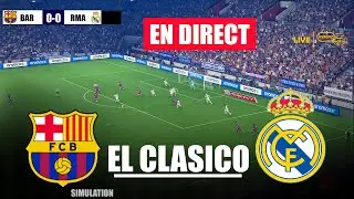 🔴EN DIRECT : BARCELONE vs REAL MADRID | FINALE 2026 | SIMULATION DE JEU VID&Eacute;O EN DIRECT PES