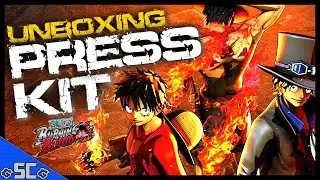 BOOTLEG UNBOXING: One Piece Burning Blood PRESS KIT Edition! | ONE PIECE