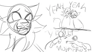 { YEAH YEAH YEAH } 🦋 Mothfrost 🦋 sketchy storyboard