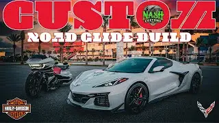 Мы построили кастомный Road Glide, подходящий к Corvette 2024 года! Сюрприз! Огромный аудиобайк.