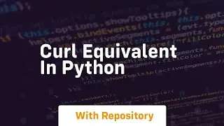 curl equivalent in python