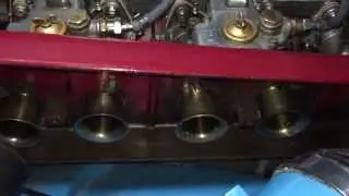 1966 Prince Skyline 54- B Engine and Muffler sounds / 昭和４１年プリンススカイライン５４&minus;Bエンジンとマフラーの音