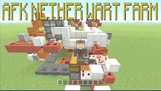 AFK Nether Wart Farm Tutorial by Vitaly Vapeur