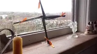 Making a Brigid's Cross at Imbolc