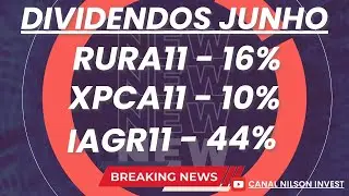 😢RURA, XPCA & IAGR. DECEP&Ccedil;&Atilde;O NA DIVULGA&Ccedil;&Atilde;O DOS DIVIDENDOS! PQ DESSES VALORES? O QUE O MERCADO SABIA?