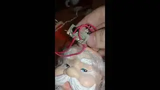 Musical walking santa claus repair pt.2