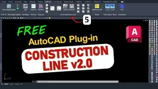 Learn AutoCAD FREE Plugin | Construction Line