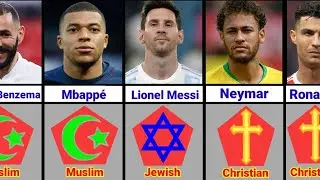 Religion Of Famous Football Players 2023 Part-1 #religions #countrydata0 #football