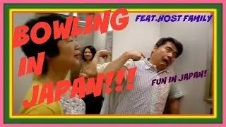 BOWLING IN JAPAN (FEAT. FOURTH HOST FAMILY)!!! Rotary Youth Exchange [V-Log #49]