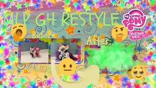 MY LITTLE PONY GENERATION 4 RESTYLE!🦄 from boring to interesting.