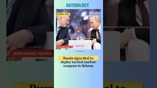 Russia signs deal to deploy tactical nuclear weapons in Belarus #Russia #Ukraine #UkraineRussiaWar️