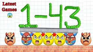 2&times;2🤔 Games Challenges / Hide Ball Brain teaser games 🆚 Freaky Stan - help me 2048 Gameplay part 23