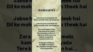 jugraafiya song #song #love #hindi #music #duet #lovesong #lyrics #melodiclyrics