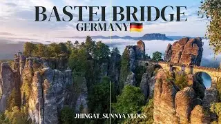 Bastei Bridge Germany🇩🇪 | Saxon Switzerland | Vlog123