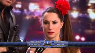 Showmatch 2012 - Magui Bravi bail&oacute; pop latino