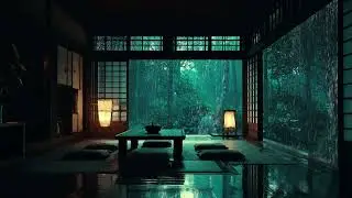 Healing Piano Notes by Rain Window | Nervous System Relief and Soothing Mind Rest