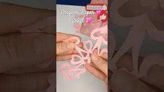 Origami Paper Craft 💕 Ideas for Home DIY ❄️ christmas decorati #origami #paper #valentinesday #craft