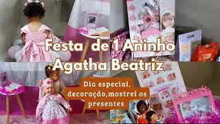 Festa de 1 Aninho| Mostrei um pouco de como foi este dia Especial ✨💖