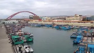 Charming Chu-Wei Fishing Harbor - Tao-Yuan County., Taiwan