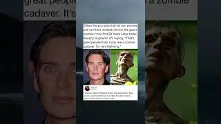 Cillian Murphy said that his son pointed out how fans mistook him for the gaunt zombie .