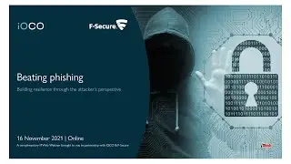 Beating phishing Building resilience through the attacker&rsquo;s perspective
