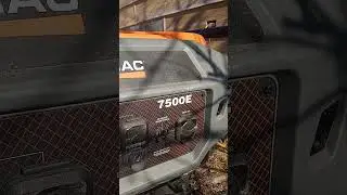 Generac 7500E gas portable generator