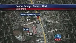 NNPD responds to gunfire near CNU