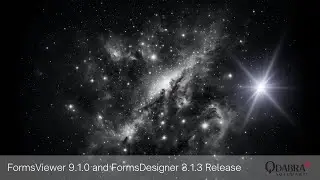 New Releases - FormsViewer v9.1.0 and FormsDesigner v3.1.3: Qdabra Webinars 2024-08-22
