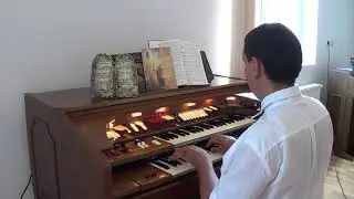 Abide With Me - Organist Bujor Florin Lucian playing on the Farfisa 257R Organ