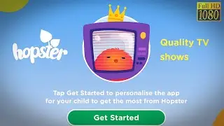 Hopster: Pre-school Kids Learning Games & Safe TV for kids 1080p Official Plato Media Ltd