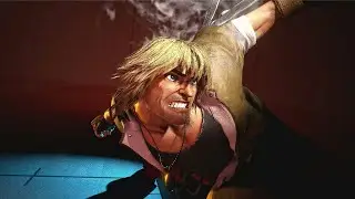 Street Fighter 6 👊 Ken - lvl 3 Super Art (Slow Motion)