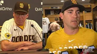 Padres' Seth Lugo talks tipping pitches to Dodgers, Bob Melvin on rough series loss to Dodgers